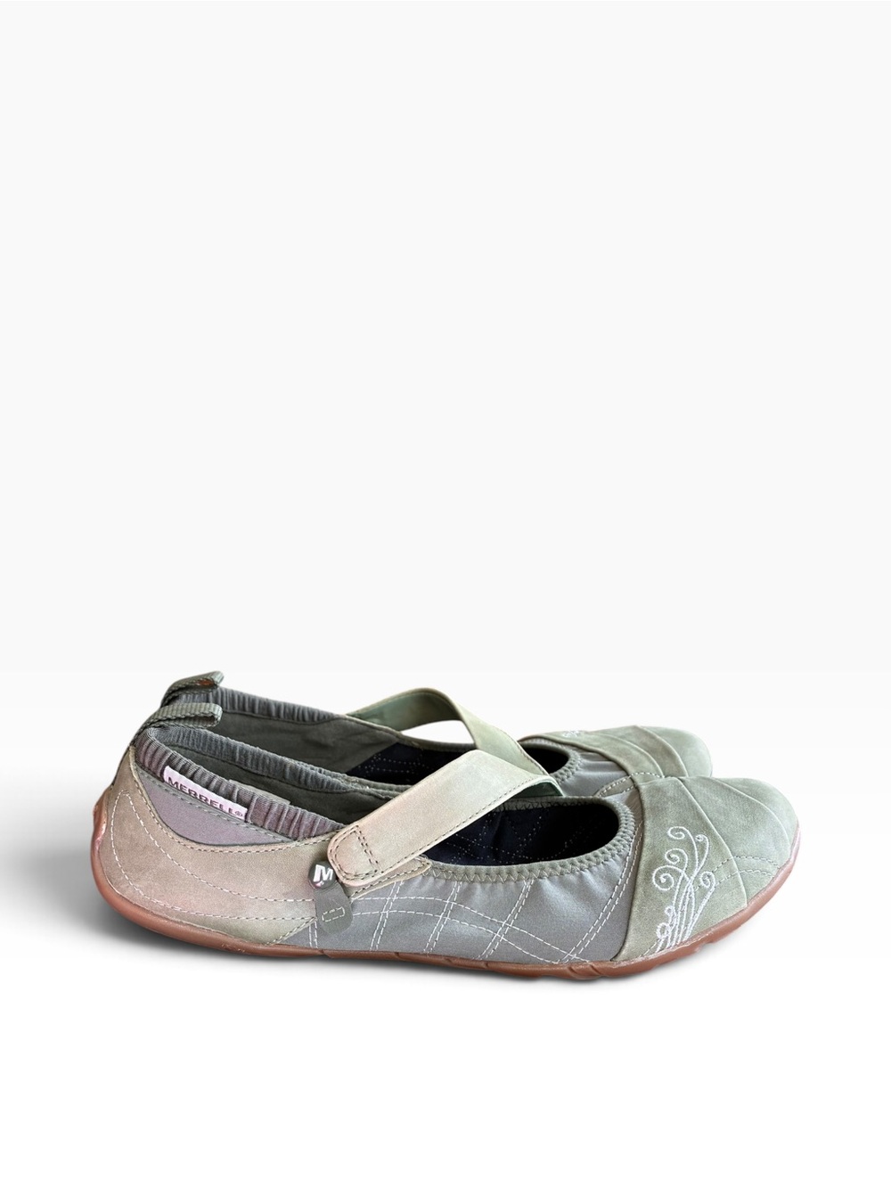 Merrell Mary Jane Flats Vibram Soles